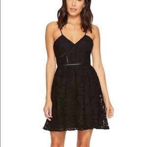BB Dakota Sutton lace dress black 2